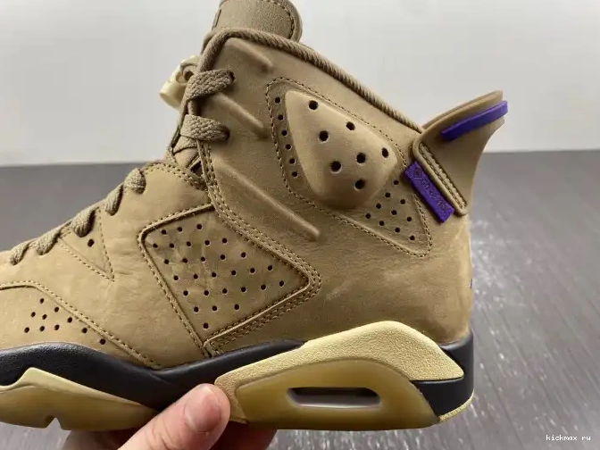 Rep Air WMNS 6 Brown FD1643-300 Jordan Gore-Tex Kelp 0606
